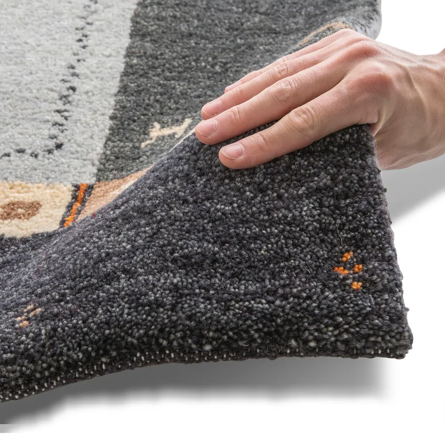 Gabbeh handgeknüpft detail