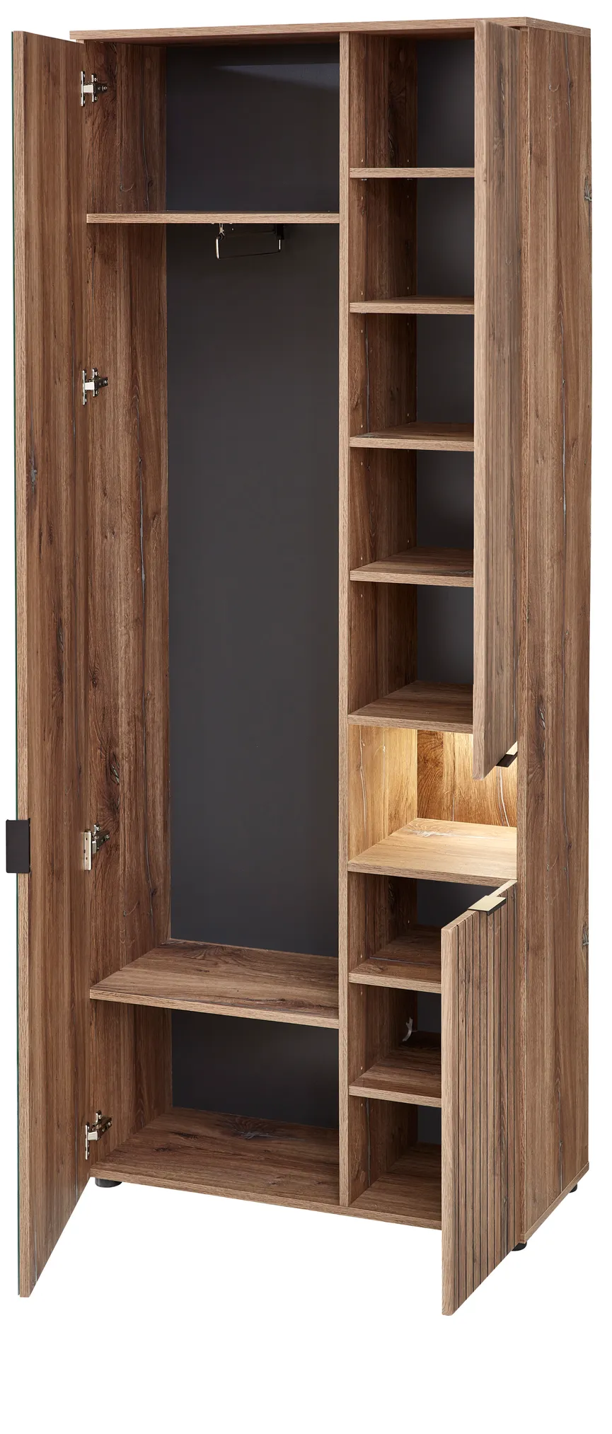 Garderobenschrank detail