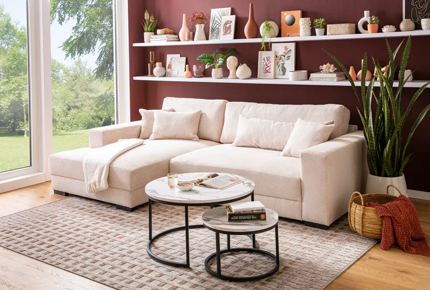 Couchtisch 2er Set milieu