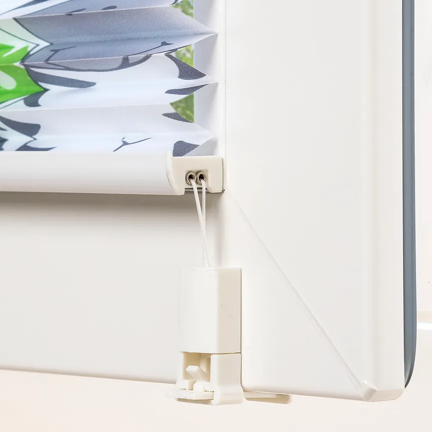 Plissee Hanni u. Luc detail