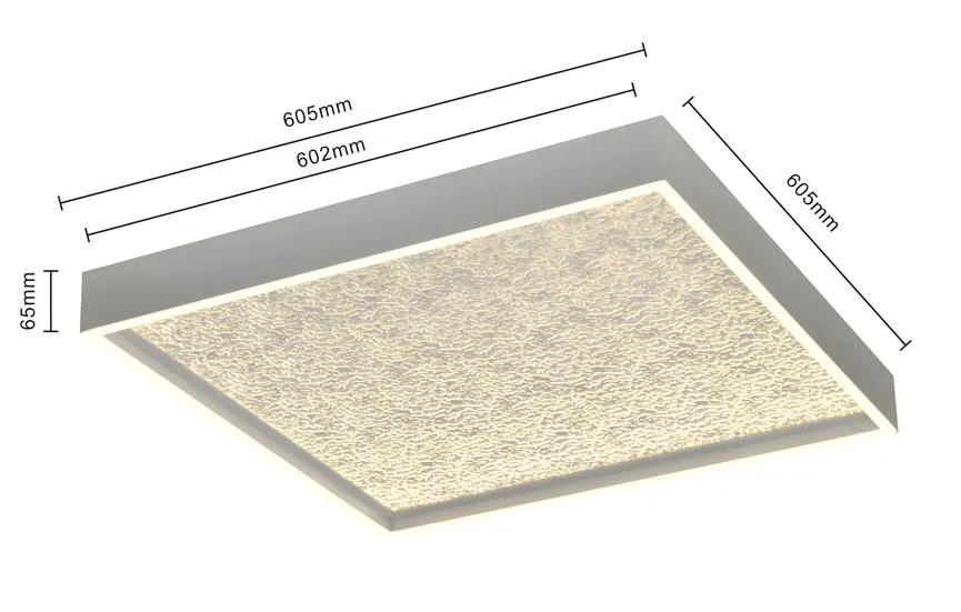 LED-Deckenleuchte "Bormes" detail