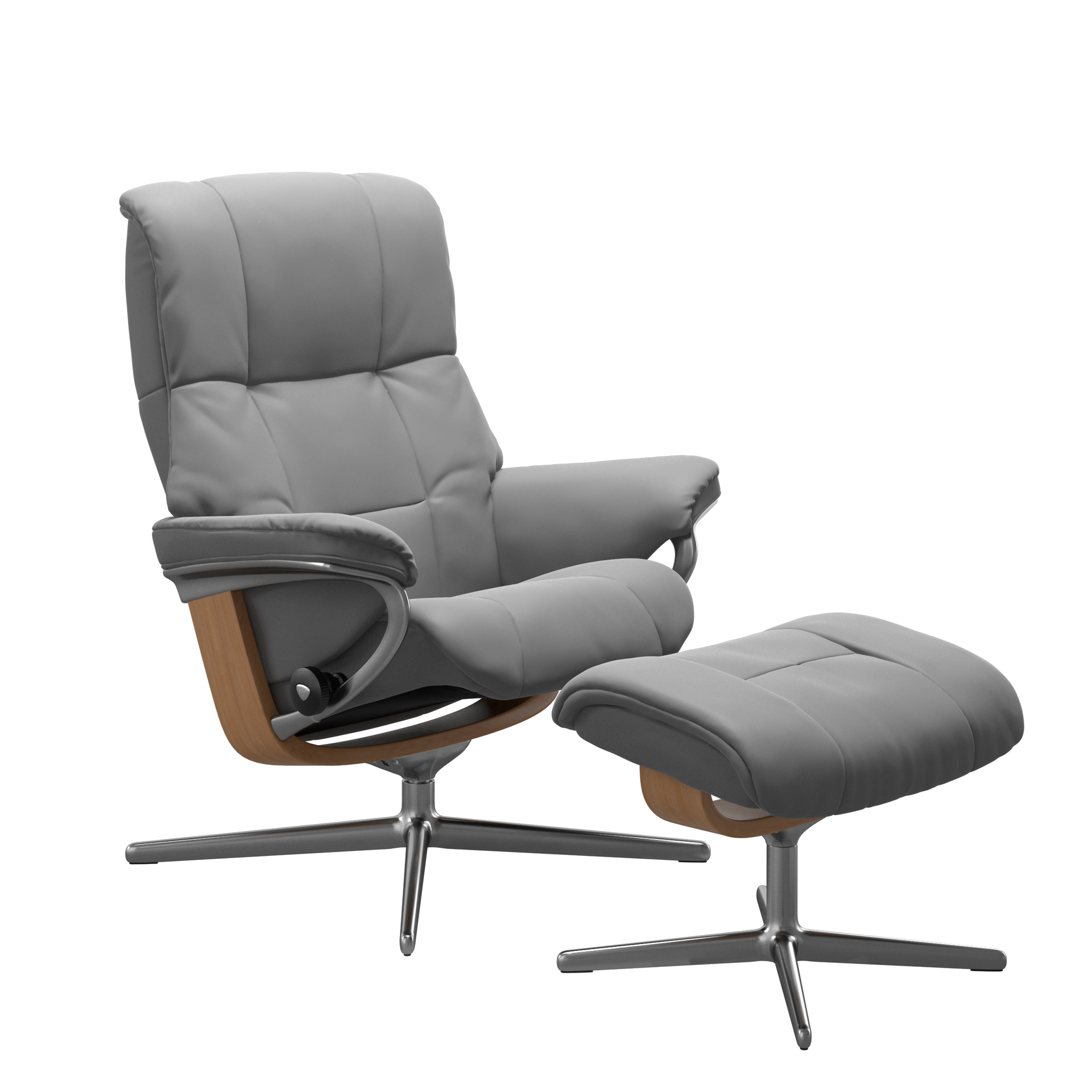 Sessel mit Hocker