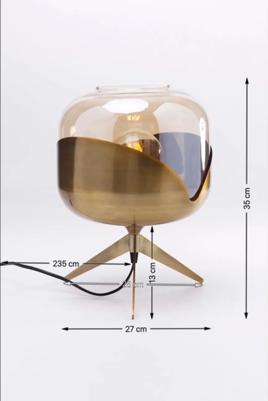 Tischleuchte "Golden Goblet" detail