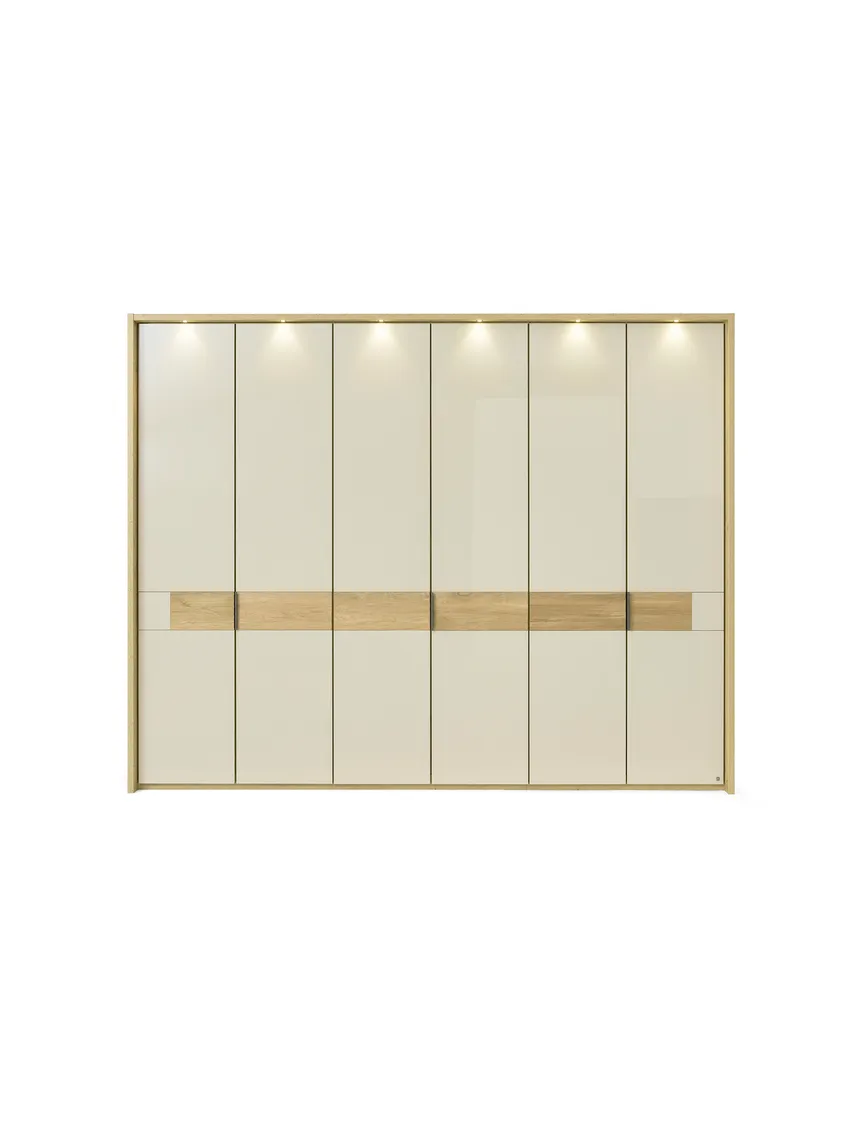 Drehtürenschrank 6-trg. detail