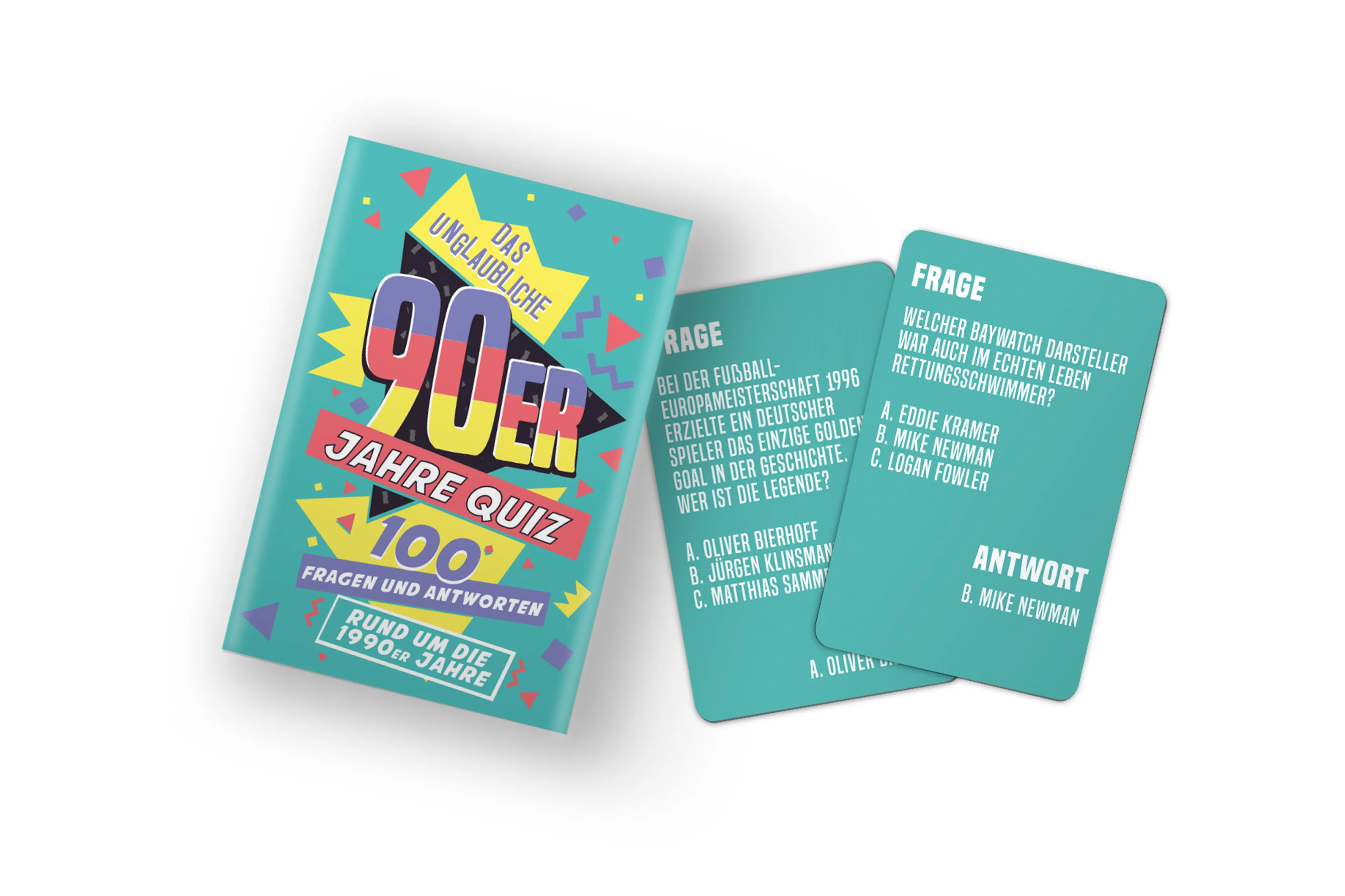 Kartenspiel Quiz 90er Jahre