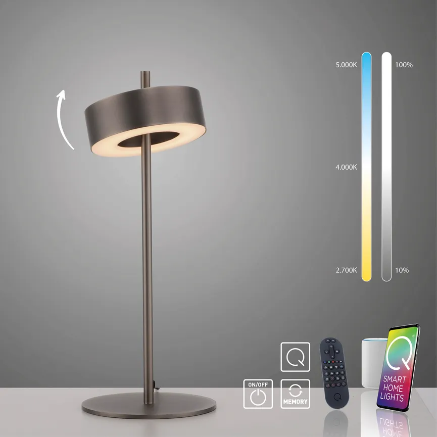 Tischleuchte "Q-Rotate" detail