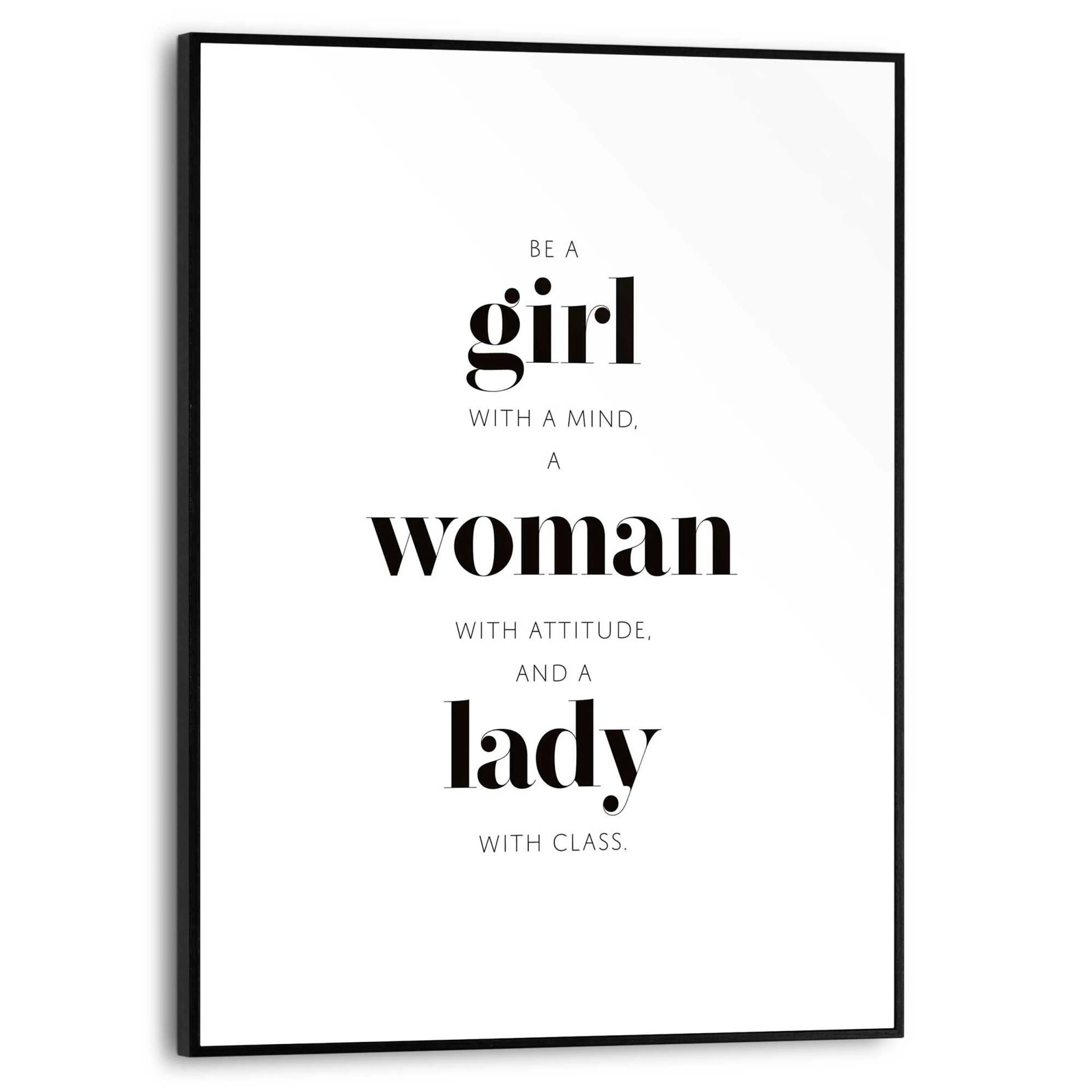 Wandbild 30 x 40 cm Classy