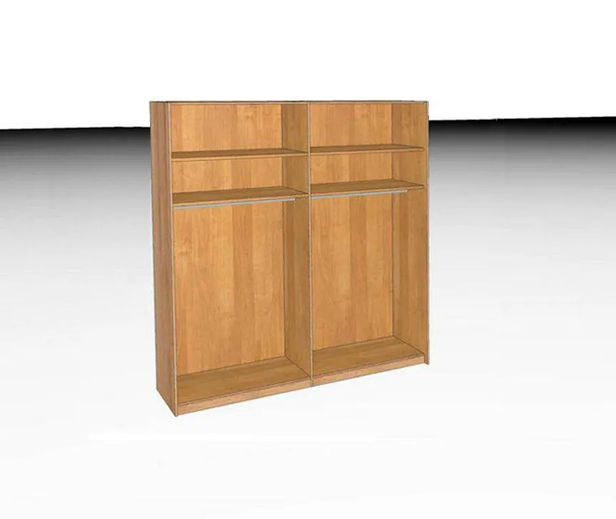 Schwebetürenschrank 2-trg. detail
