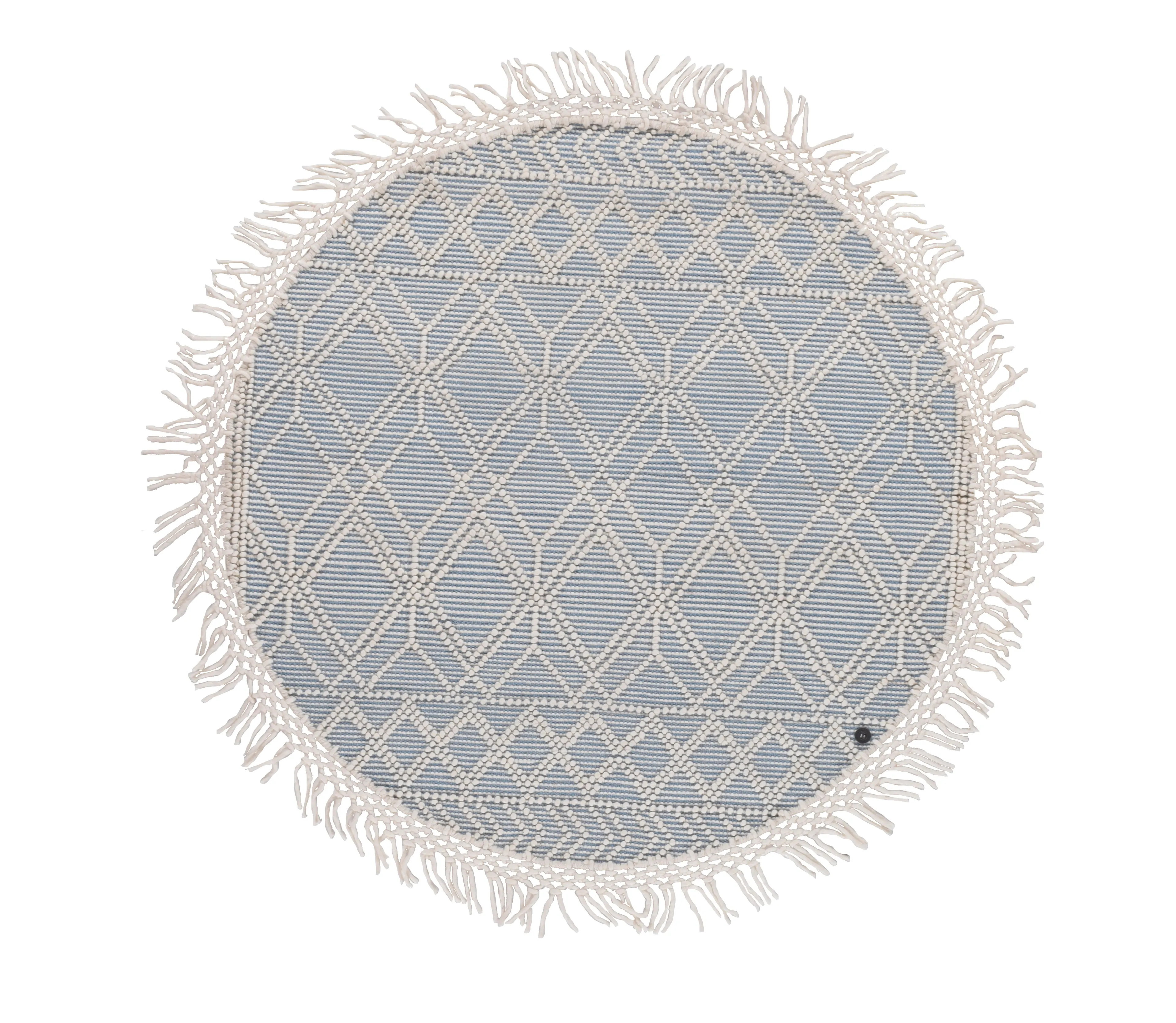 Webteppich  Colored Macrame Ø 140 cm