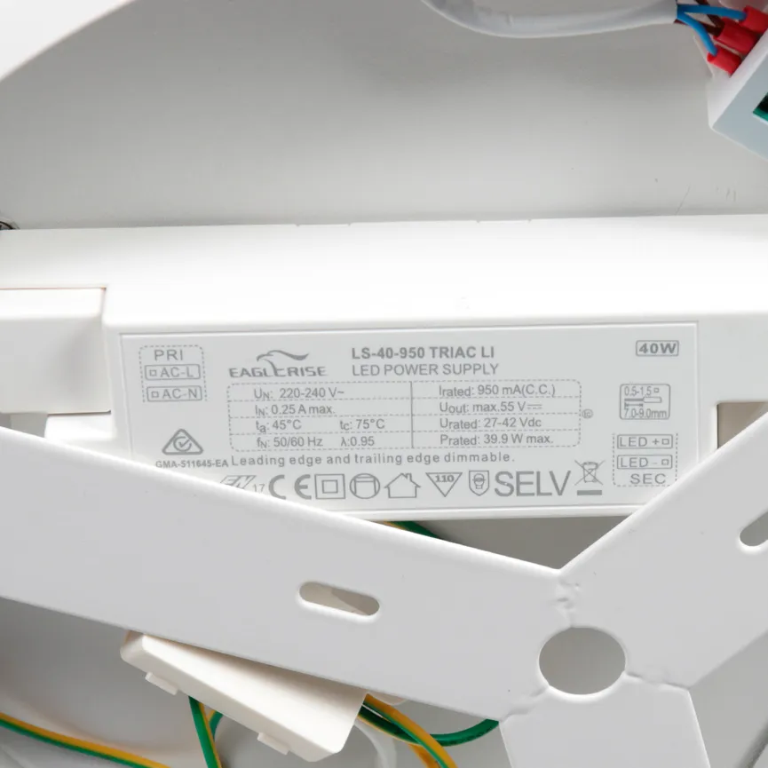 Deckenleuchte "Ringlux" detail