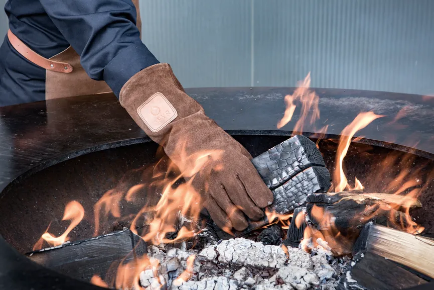 Handsschuhe braun milieu