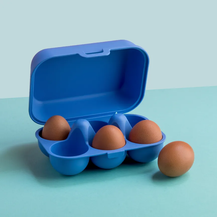 Eierbox S strong blue milieu