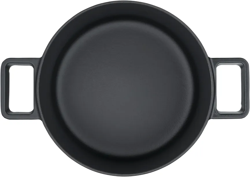 Bräter "Flavour" schwarz detail