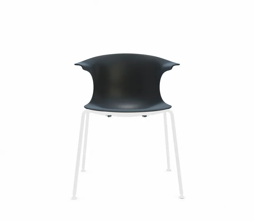 Stuhl 4 Legs white detail