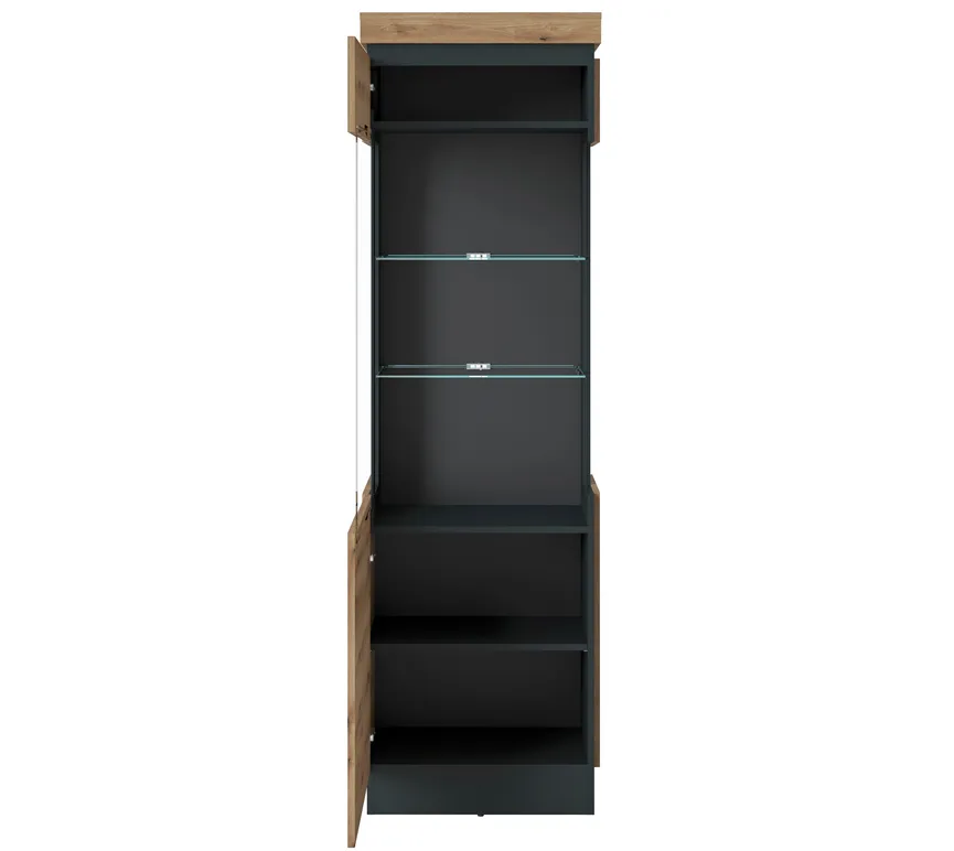 Vitrine 1-trg., detail