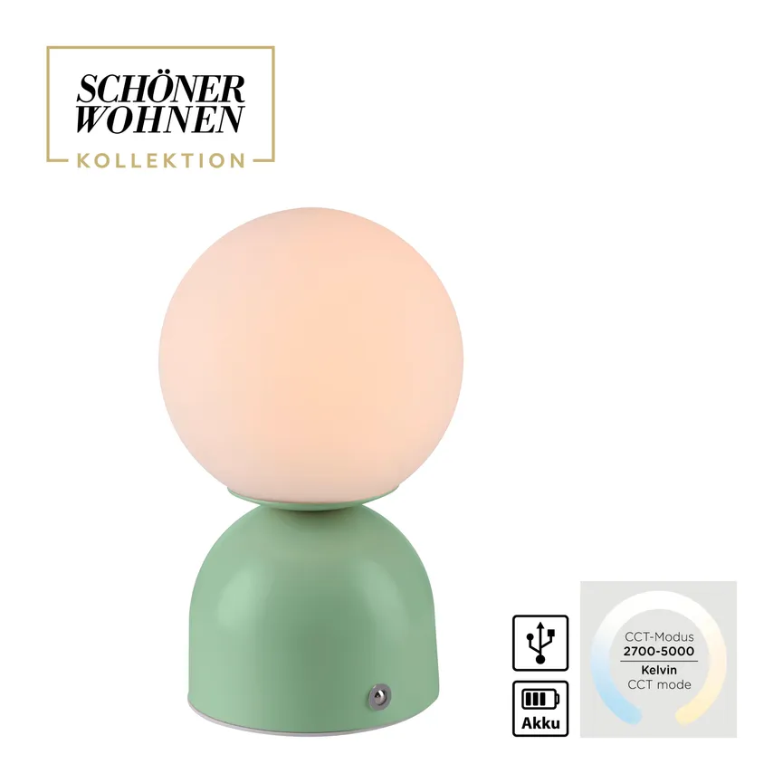 Akku-Tischleuchte "RUDI" detail