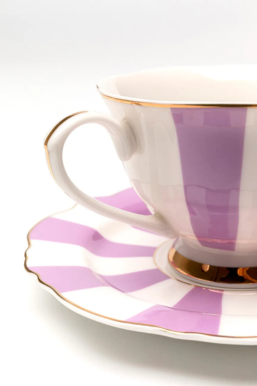 Kaffeetassen-Set "Harlequin" detail