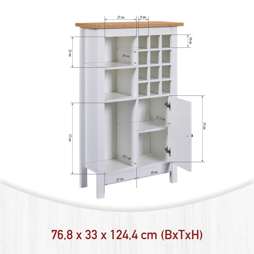 Weinschrank Julina detail
