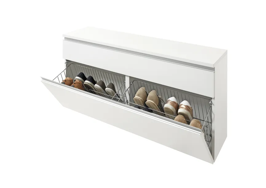 Hängeschuhschrank detail