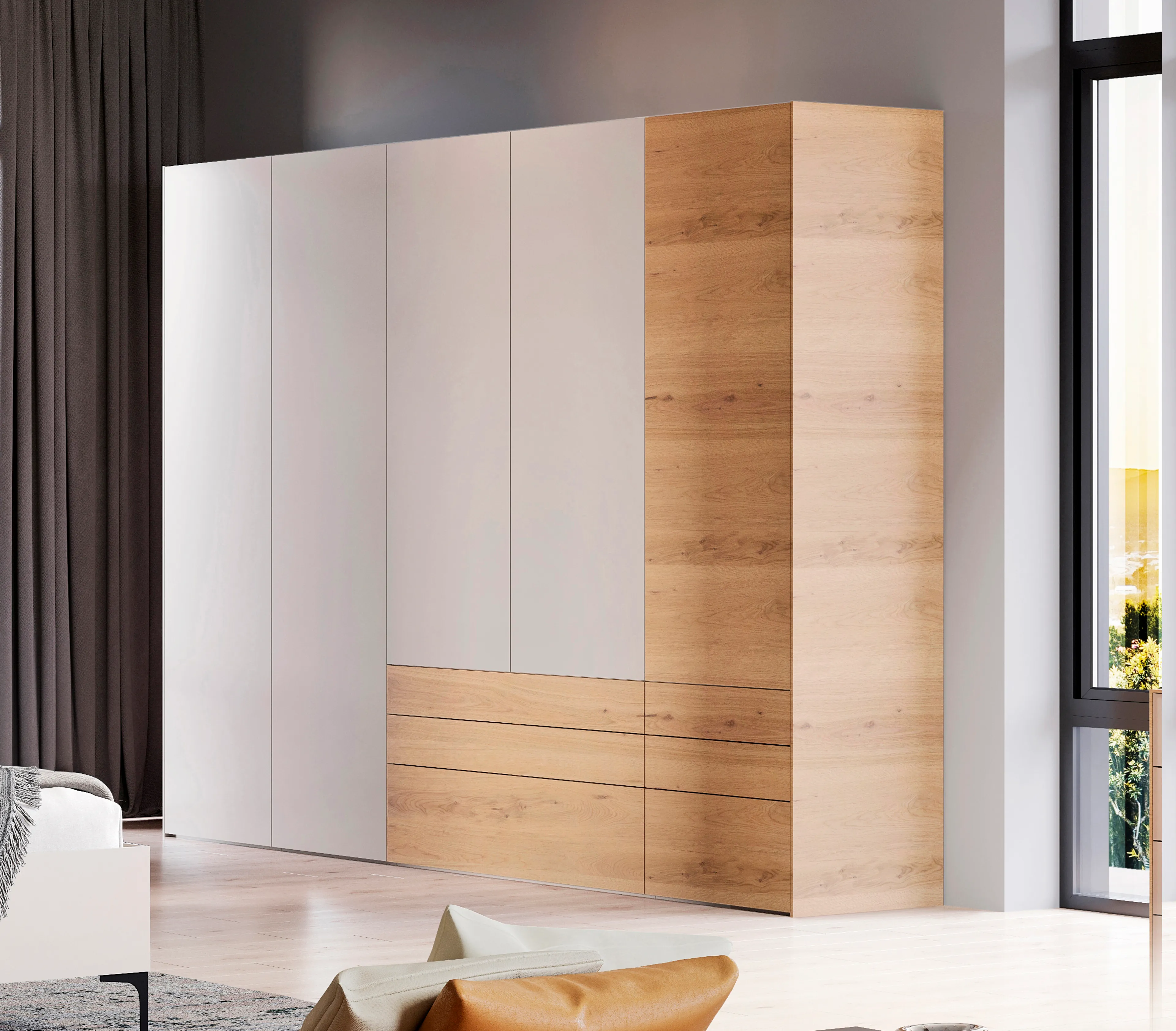 Kleiderschrank  Lousada 302 x 235 cm