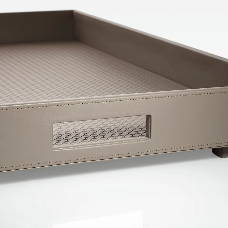 Tablett "Homeline" XL grau detail