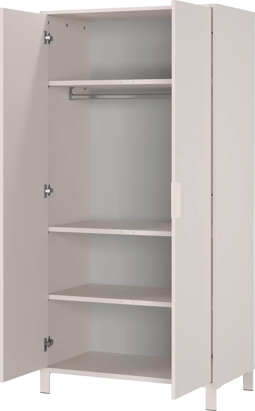 Kleiderschrank 2-trg. detail