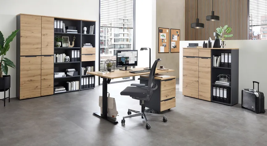 Büroregal milieu
