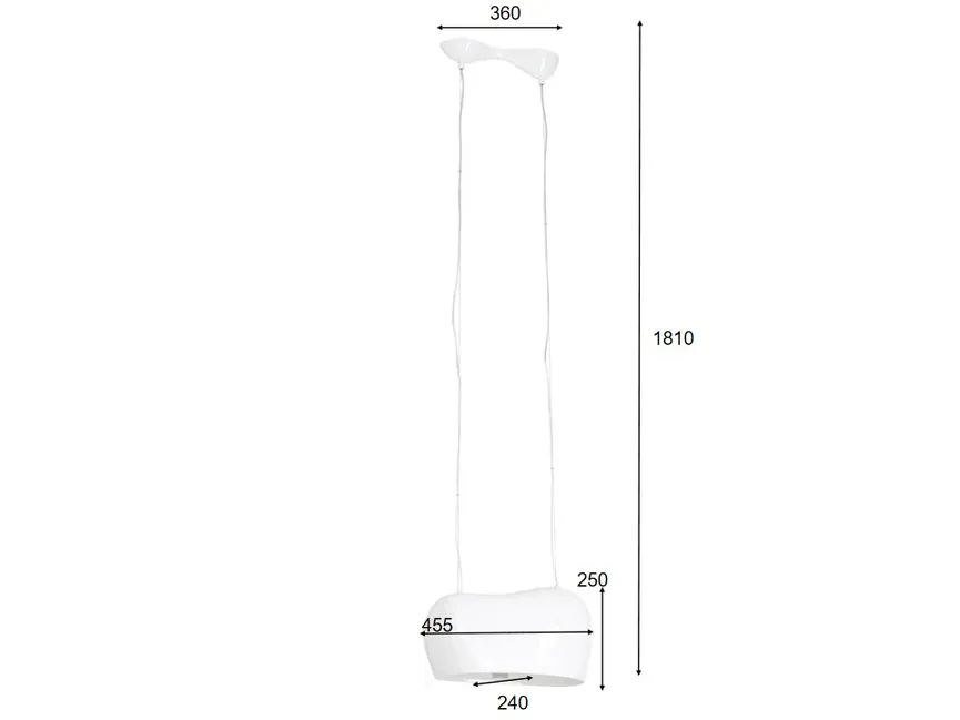 Hängeleuchte detail