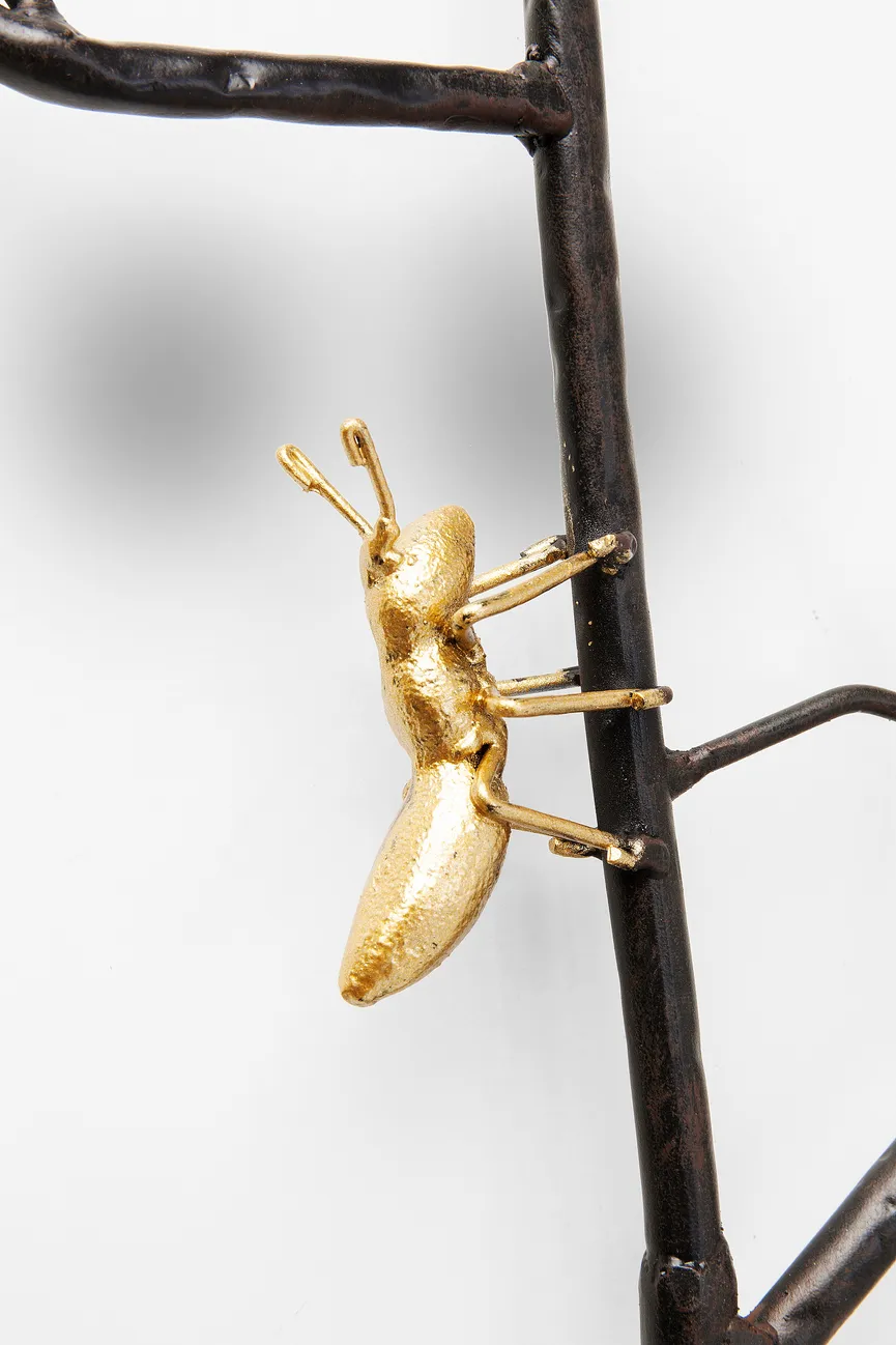 Wandgarderobe detail