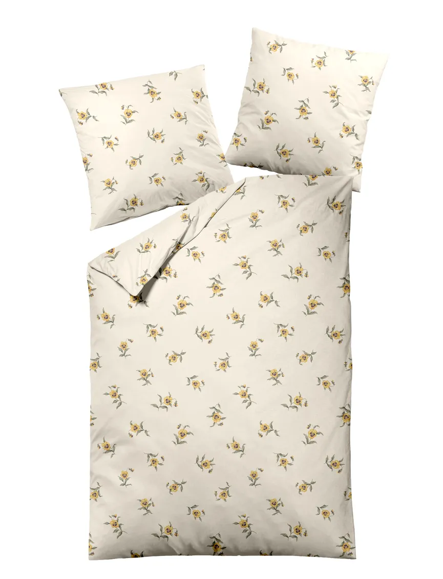 Biber-Bettw.Floral 135x200 hauptaufnahme