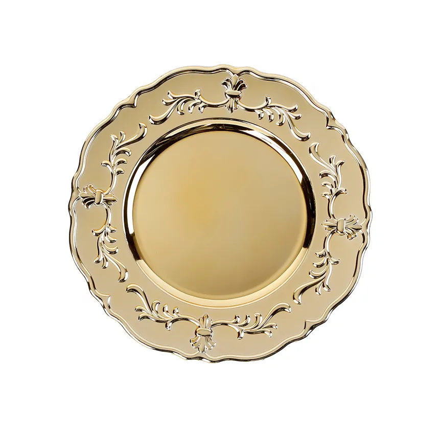 Teller "Bordüre" gold hauptaufnahme