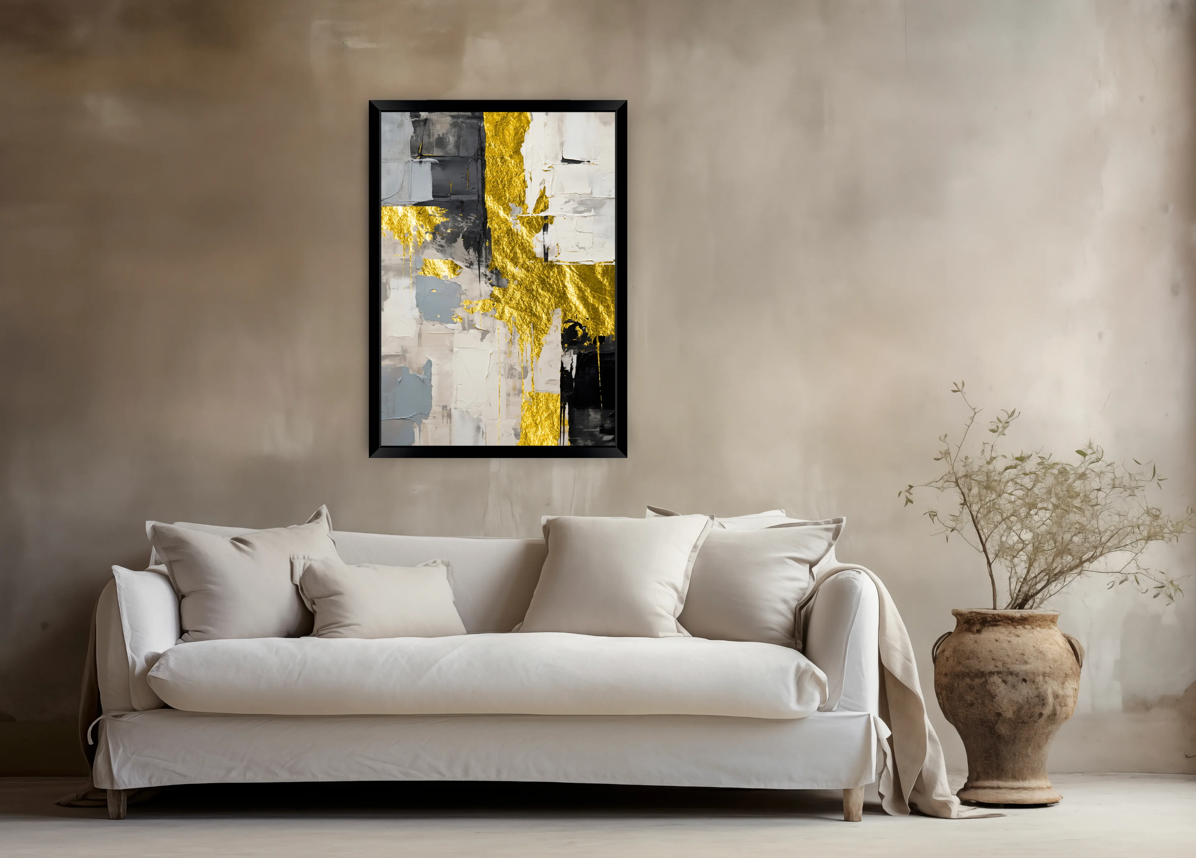 Wandbild 50 x 70 cm Abstraction III 
