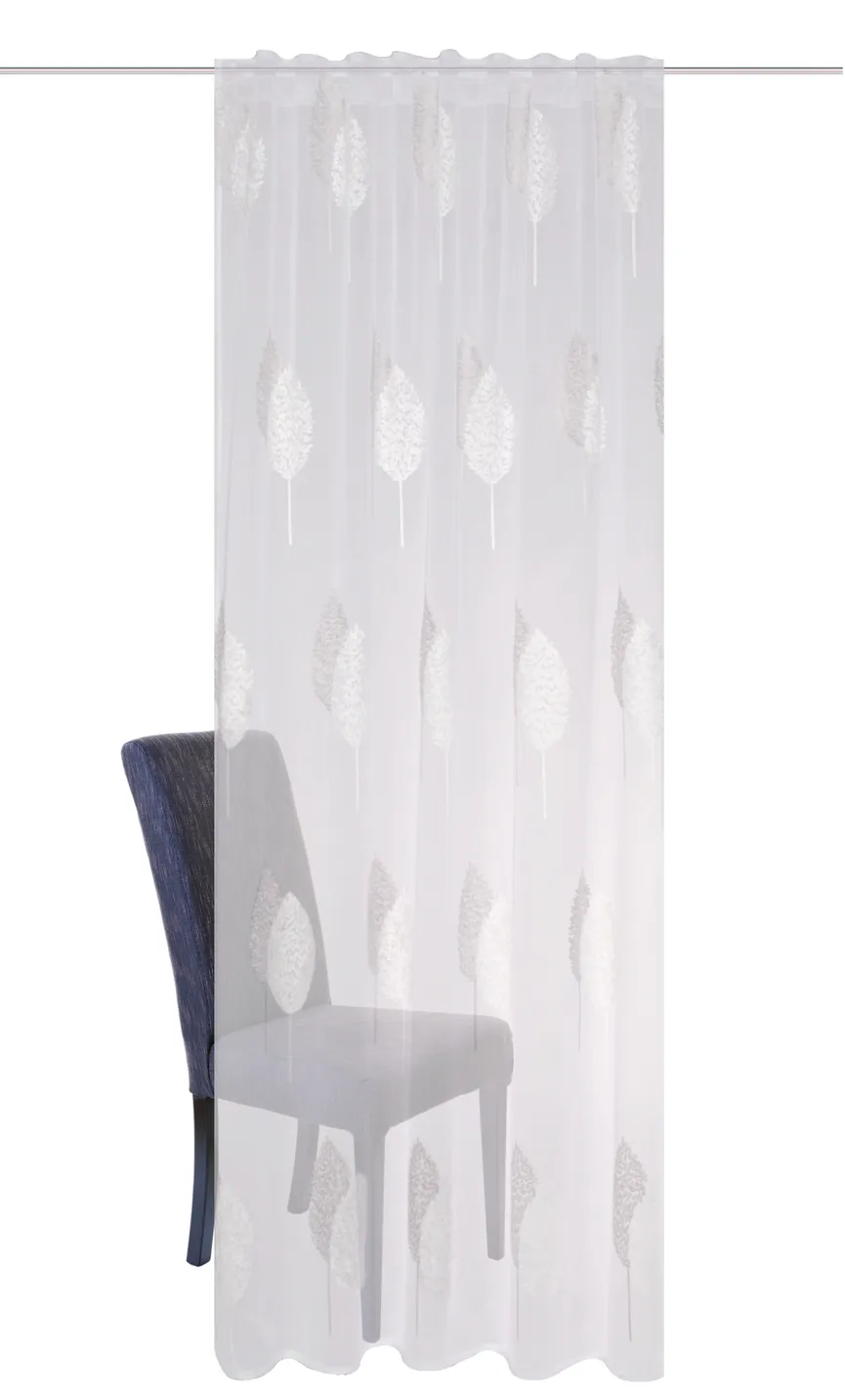 Dekoschal Alavaro Leinenoptik detail