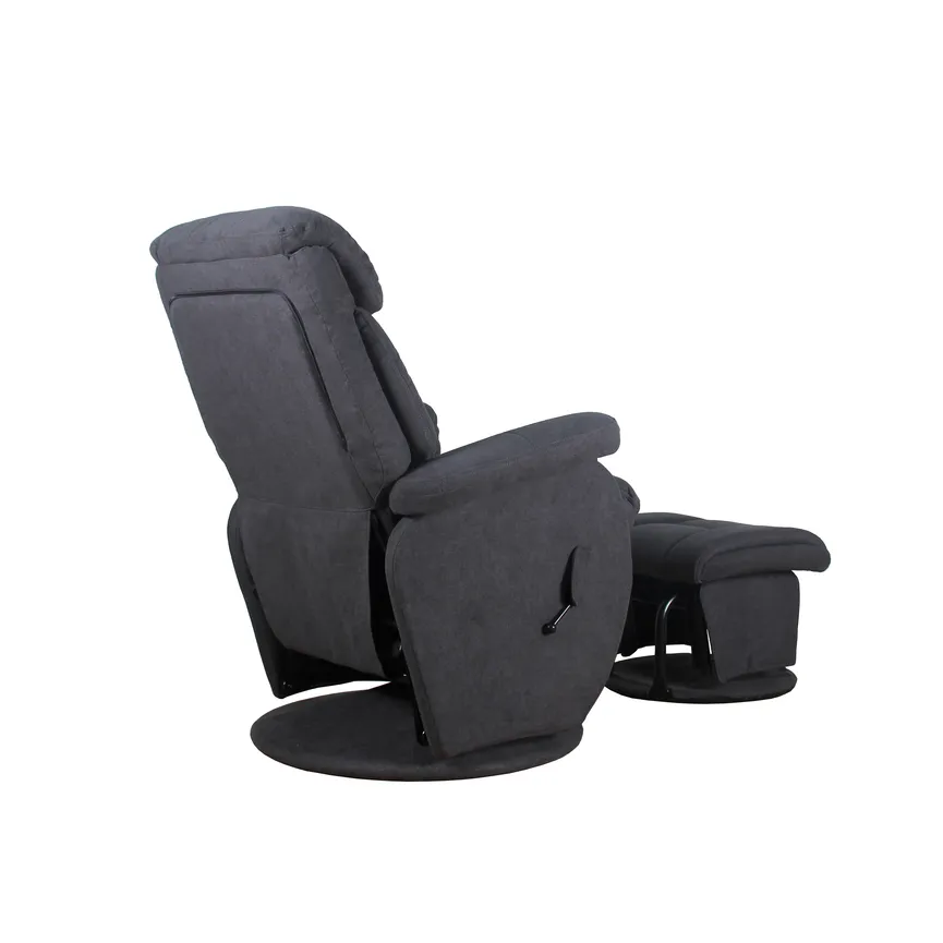 Stillstuhl grau detail