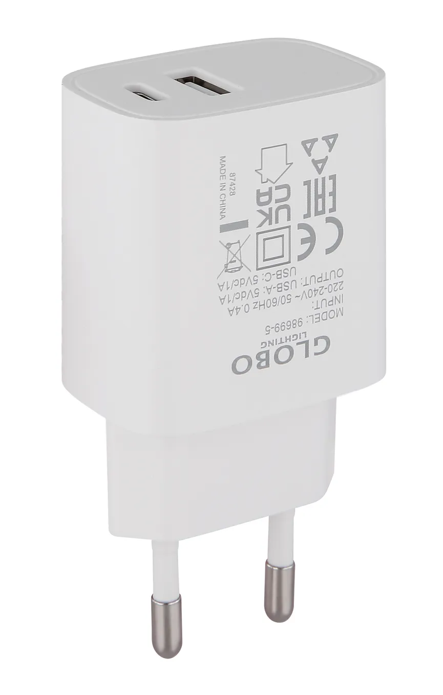 Netzstecker USB A und C hauptaufnahme