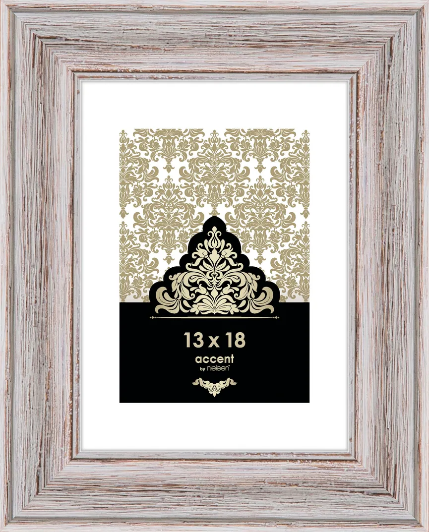 Rahmen Vintage weiß 13x18 cm hauptaufnahme