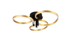 Gold / Schwarz material_farbe