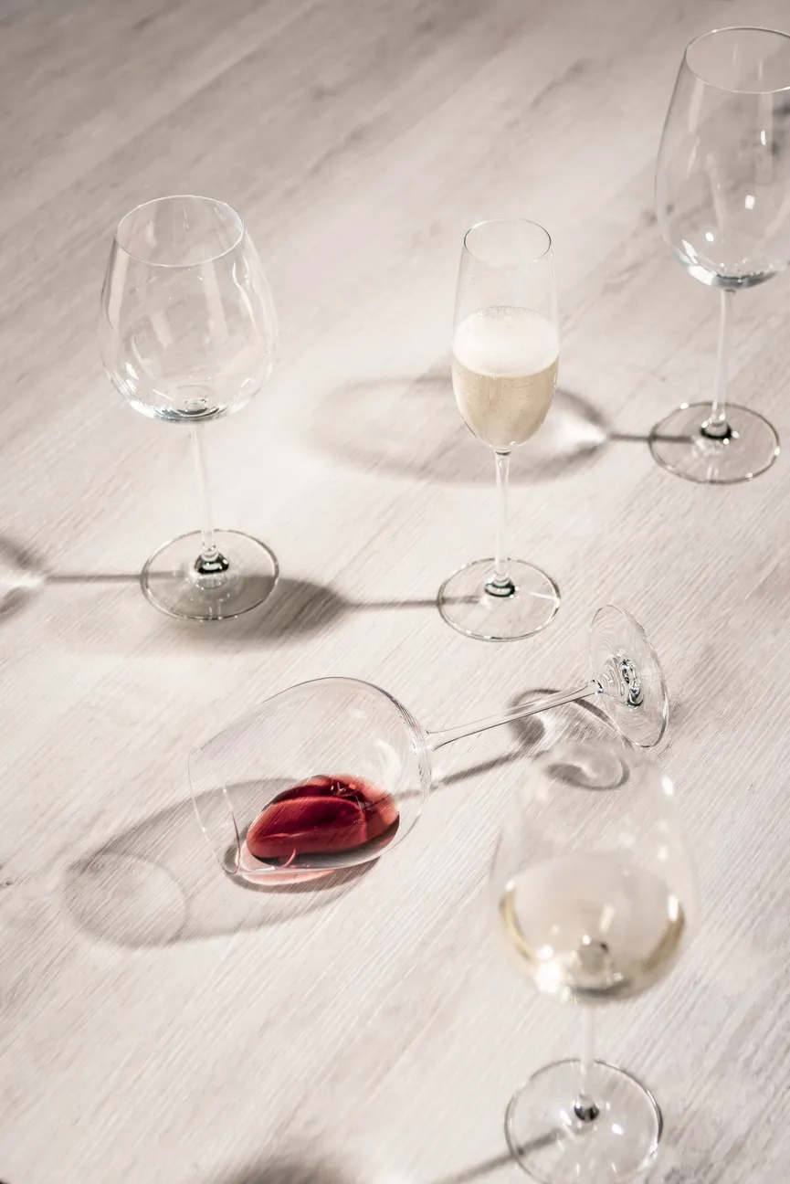 Rotweinglas "Vinos" 4er-Set milieu