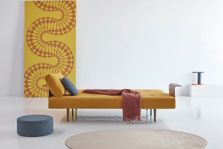 Sofa+AL dunkles Holz detail