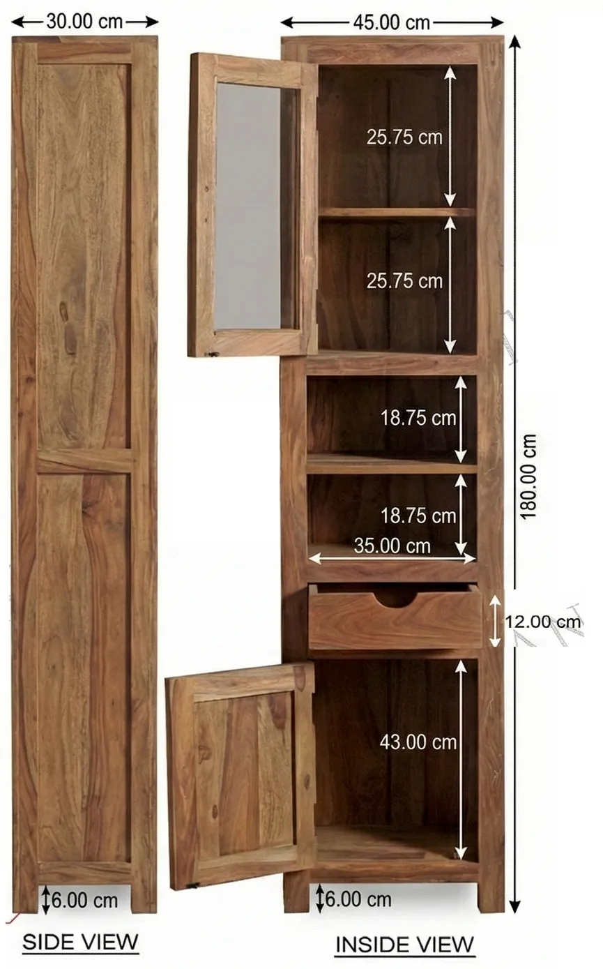 Hochschrank detail
