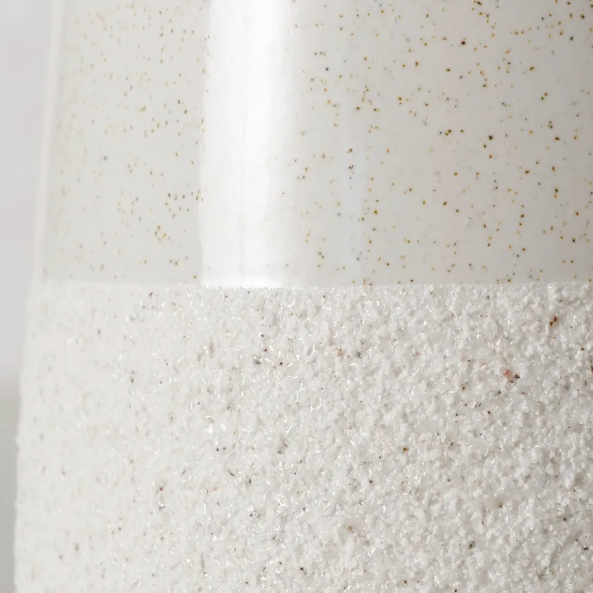 Vase "Mina" weiß detail