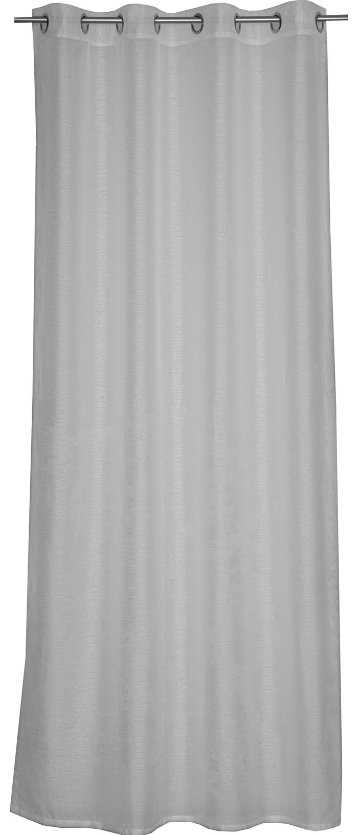 Fertiggardine Grau Glad 130 x 250 cm
